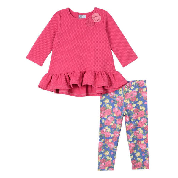 Outfit - Lily Floral Legging Set