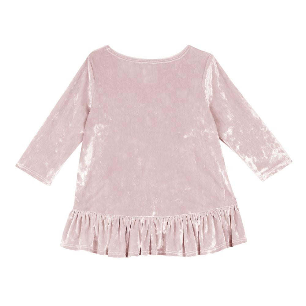 Outfit - Lily Pink Velvet Legging Set