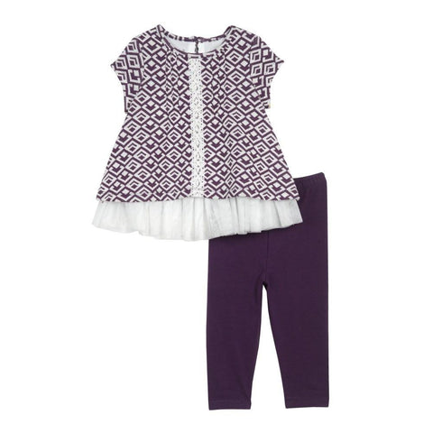 Marisa Purple Lace Front Set