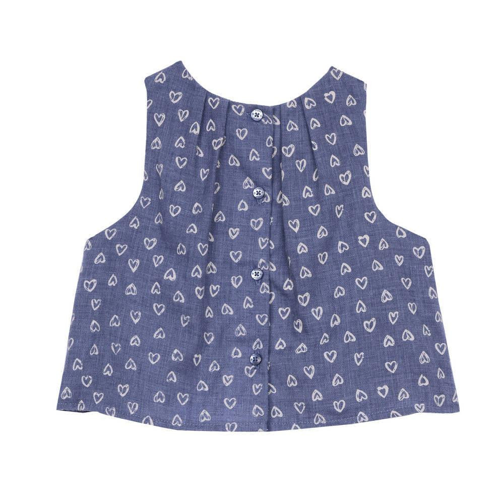 Outfit - Nadia Chambray Tank