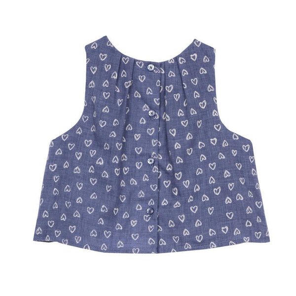 Outfit - Nadia Chambray Tank