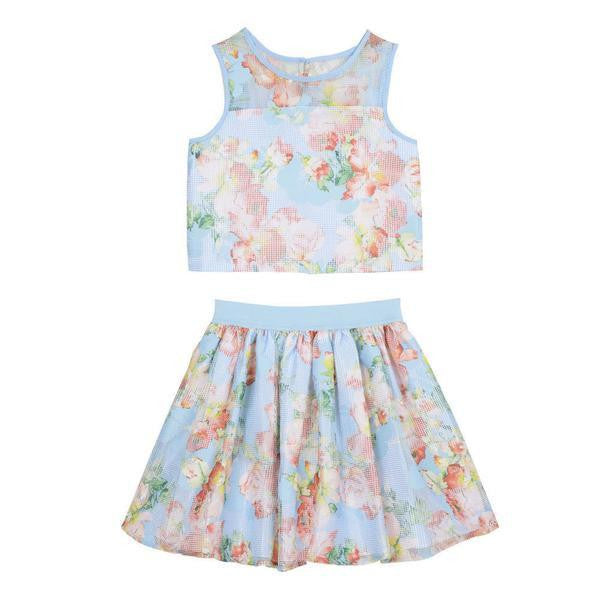 Outfit - Rita Floral Skirt Set