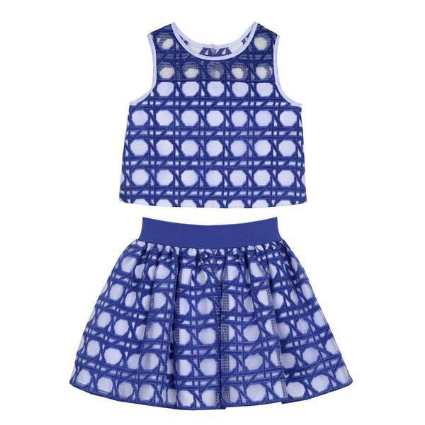 Outfit - Rita Geometric Skirt Set