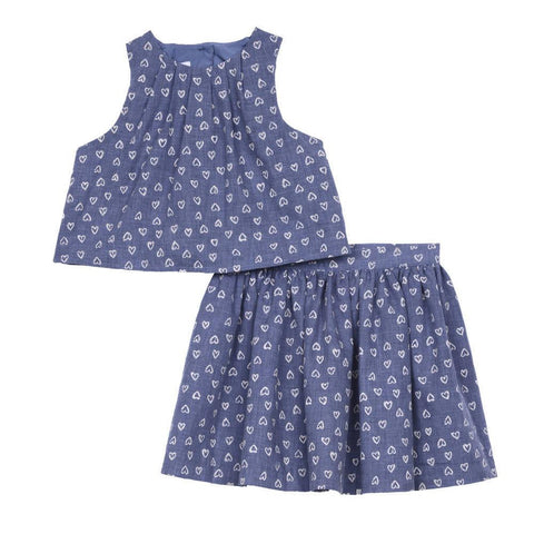 Rosalita Chambray Skirt