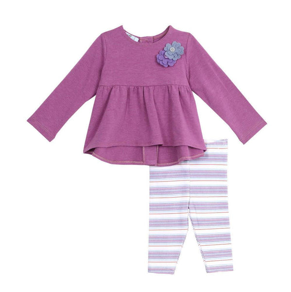 Outfit - Sofia Plum Legging Set