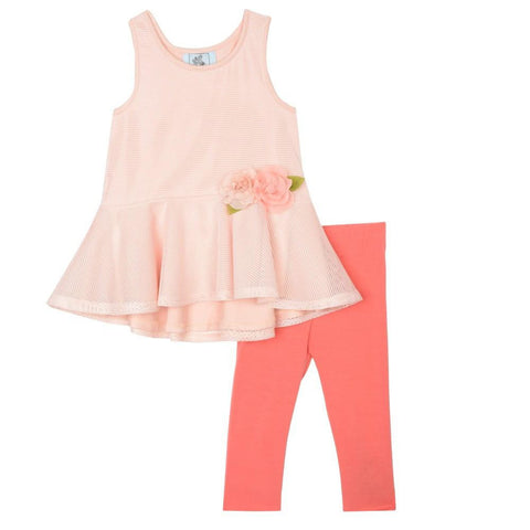 Sonia Peach Mesh Set