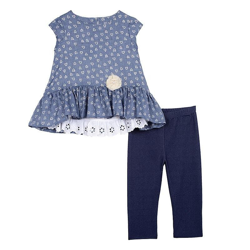 Outfit - Sybil Heart Legging Set