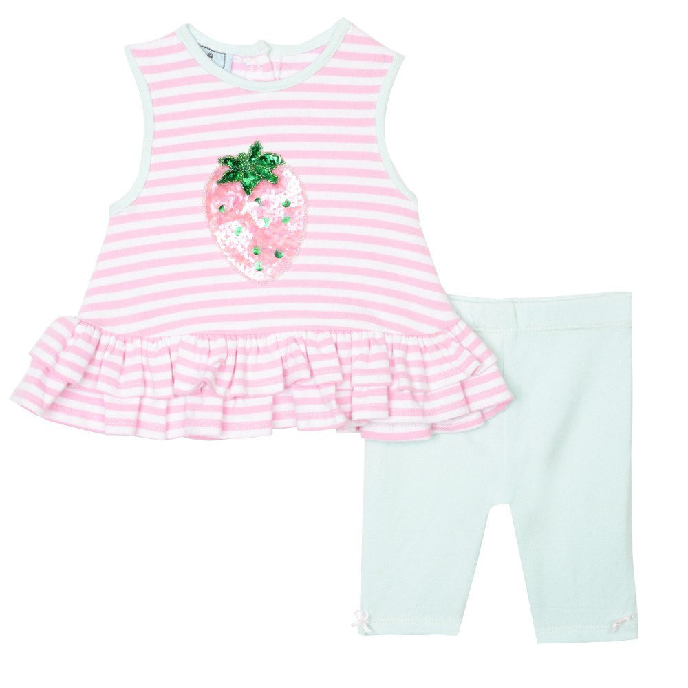 Outfit - Tzipi Pink Strawberry Set