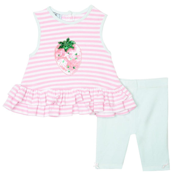 Outfit - Tzipi Pink Strawberry Set