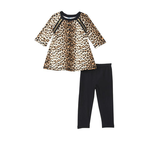 Zazie Leopard Print Legging Set